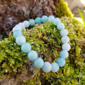 Bracelet Amazonite RENAISSANCE Chakra Vishuddha pierre fine