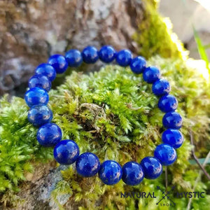 Bracelet Lapis Lazuli CONFIANCE EN SOI Chakra Ajna pierre fine