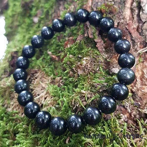 Bracelet Obsidienne Œil Céleste PROTECTION Chakra Ajna pierre fine