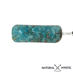 Collier Pendentif Orgonite lOriginale Aigue Marine orgonite