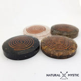 Orgonite de Poche | Cabochon de protection EMF orgonite poche